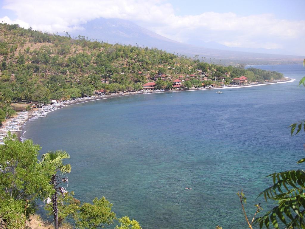 Galang Kangin Bungalows Amed  Luaran gambar