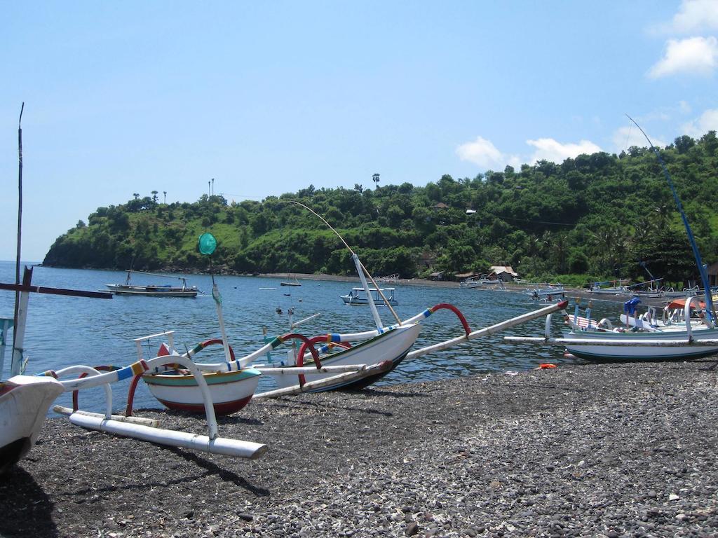 Galang Kangin Bungalows Amed  Luaran gambar