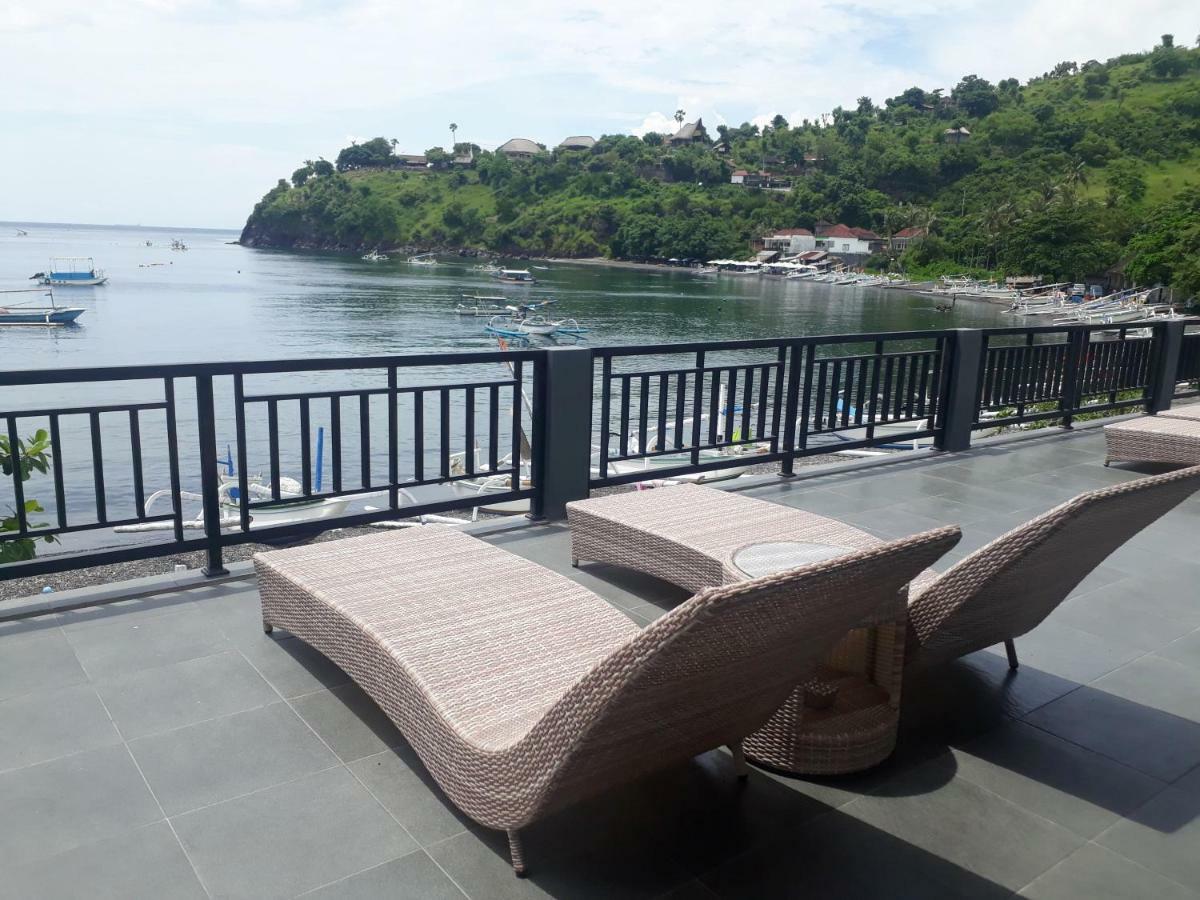 Galang Kangin Bungalows Amed  Luaran gambar